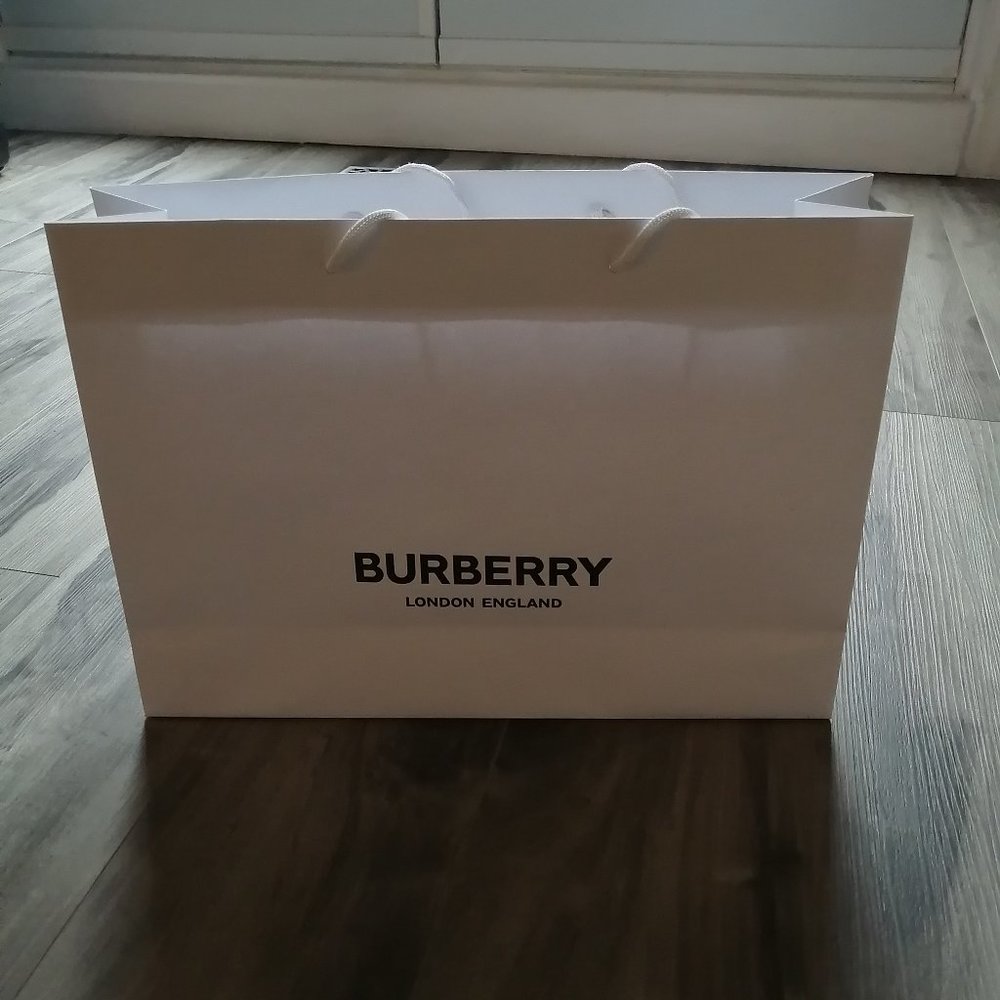 Brand New Large Burberry Shopping Bag